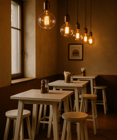 Le coin bar de Juicy Burger